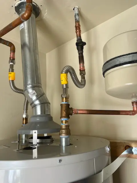 Water heater installation and plumbing repair in Hidden Valley Lake